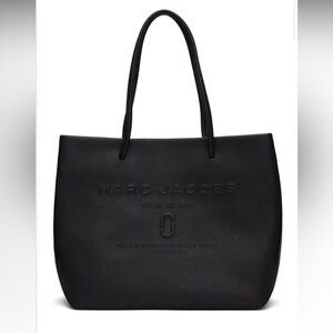 Marc Jacobs Black East West Shopper Logo Tote PLEASE READ DESCRIPTION